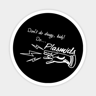 Do Plasmids (White) Magnet